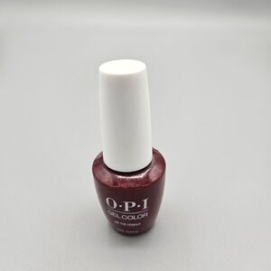 OPI GelColor We the‎ Female Deep Red Burgundy Soak-Off Gel Polish GC W64 0.5oz